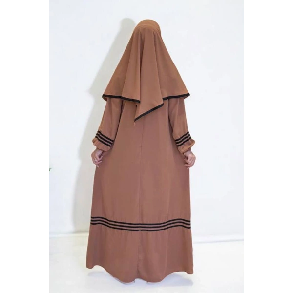 Umre  Elbise ŞAL HEDİYE 6036 Taba