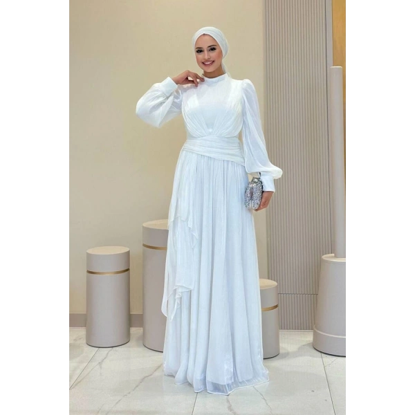 Valentino Abiye 7037 Ekru