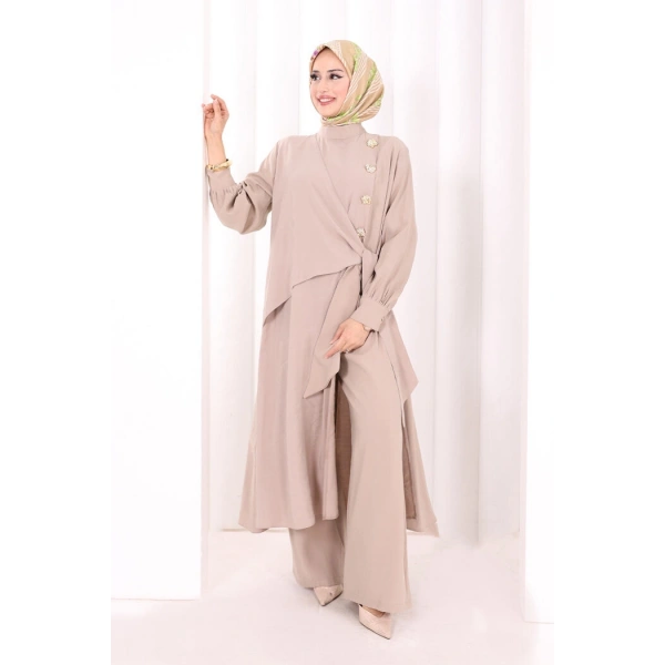 Yandan Bağlamalı İkili Takım 8019 Taş