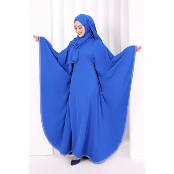 Yarasakol Biyeli Elbise Şal Hediyelidir 7068 Saks