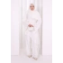 Çapraz Tunik Üçlü Takım 8037 Ekru
