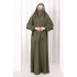 Dubai Sufleli Elbise Takım 6044 Haki