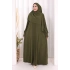 Eşarplı Elbise 6059 Haki