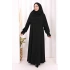 Eşarplı Elbise 6059 Siyah
