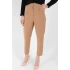 Fermuarlı Cep Detaylı Kalem Pantolon 0201 Taba