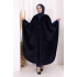 Foks Kumaş Kapşonlu Panço 70130 Lacivert