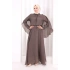 Kloş Etek Tunik Takım 8028 Duman
