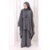 Kolyeli Tunik Pantolon Takım 8026 Antrasit