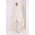 Kolyeli Tunik Pantolon Takım 8026 Ekru