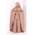 Kolyeli Tunik Pantolon Takım 8026 Somon