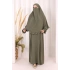 Sufleli Namaz Elbisesi 6034 Haki