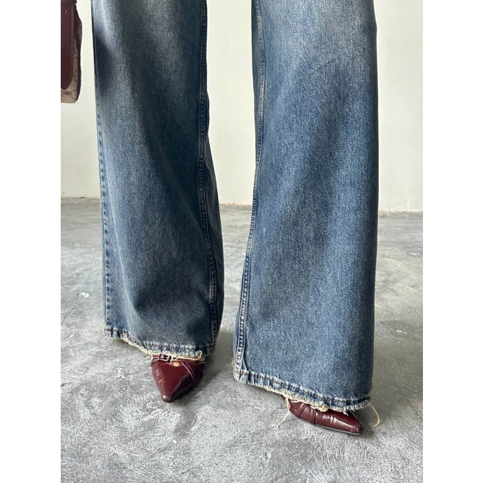 Indigo Palazzo Jean Pantolon