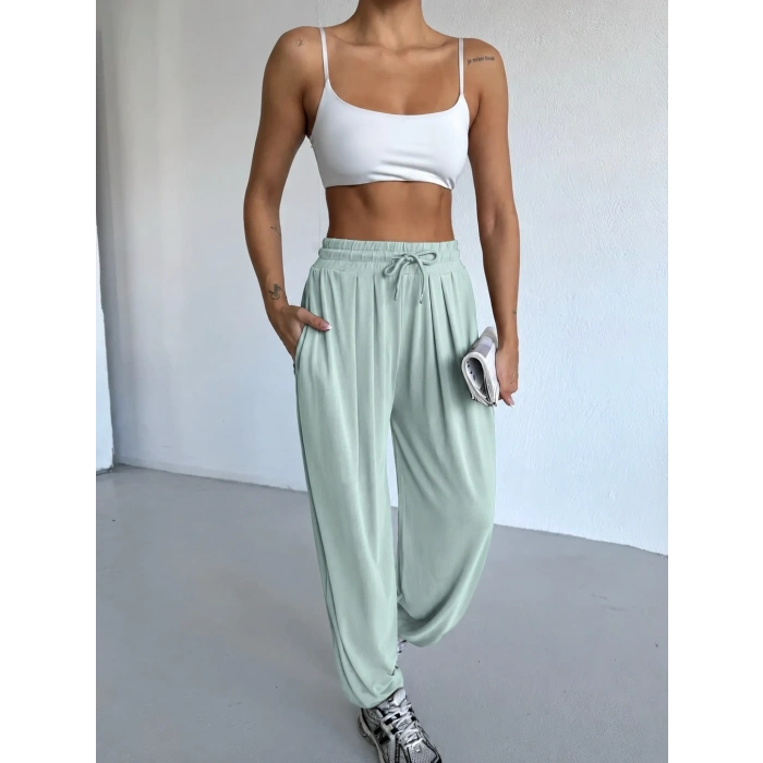 Mint Oysho Modal Kumaş Şalvar Pantolon