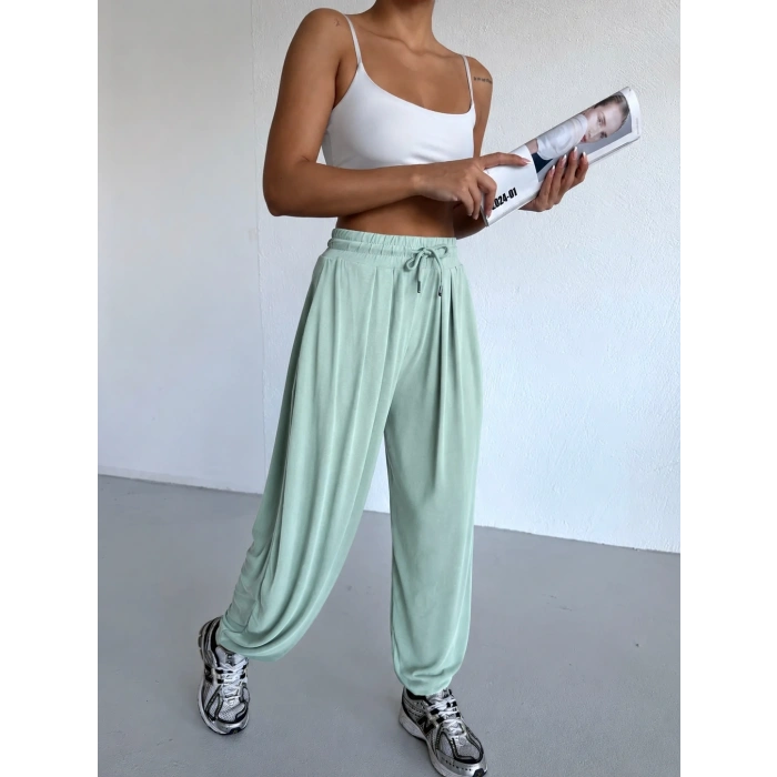 Mint Oysho Modal Kumaş Şalvar Pantolon