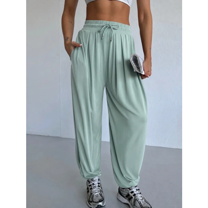Mint Oysho Modal Kumaş Şalvar Pantolon