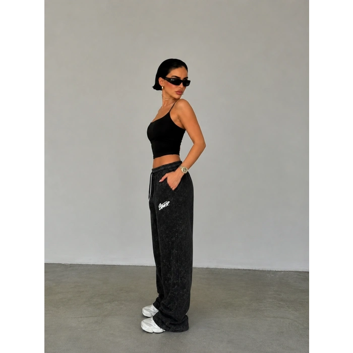 Siyah Wiintech Swt Oversize Unisex Eşofman