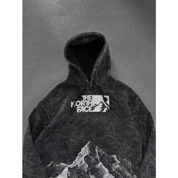 Vintage Nf Üç İplik Oversize Kapşonlu Sweat