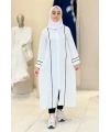 1201 Biyeli Çocuk Feracesi Ekru