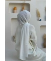 2019 Şifon Şal Ekru