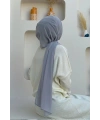 2019 Şifon Şal Gri
