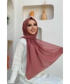 2019 Şifon Şal Gül Kurusu