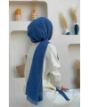 2019 Şifon Şal İndigo