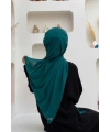 2019 Şifon Şal Zümrüt
