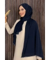 2029 Taşlı Şal Lacivert