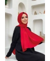 2050 Medine İpeği Şal Bordo
