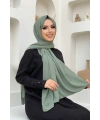 2050 Medine İpeği Şal Mint