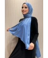 2070 Pamuk Bambu Şal İndigo