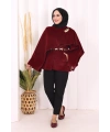 Atkı Detay Panço 70061 Bordo