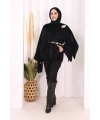 Atkı Detay Panço 70061 Siyah