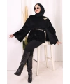 Atkı Detay Panço 70061 Siyah