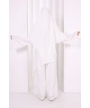 Çapraz Tunik Üçlü Takım 8037 Ekru