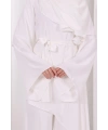 Çapraz Tunik Üçlü Takım 8037 Ekru