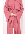 Çapraz Tunik Üçlü Takım 8037 Gül Kurusu