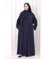 Dantelli Namaz Feracesi 6093 Lacivert