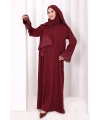 Dantelli Namaz Feracesi 6093 Mürdüm