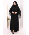 Dantelli Sufle 6069 Siyah