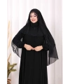 Dantelli Sufle 6069 Siyah