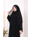 Dantelli Sufle 6069 Siyah