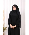 Dantelli Sufle 6069 Siyah