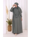 Dubai Sufleli Elbise Takım 6044 Mint