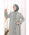 Fırfır Detaylı Elbise 6066 Mint
