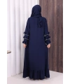 Hac Umre Ferace ŞAL HEDİYE   70018 Lacivert