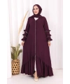 Hac Umre Ferace ŞAL HEDİYE 70018 Mor