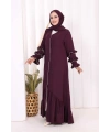 Hac Umre Ferace ŞAL HEDİYE 70018 Mor