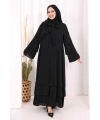 Hac Umre Ferace ŞAL HEDİYE   7052 Siyah
