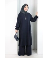 İkili Pantolonlu Takım 8029 Lacivert